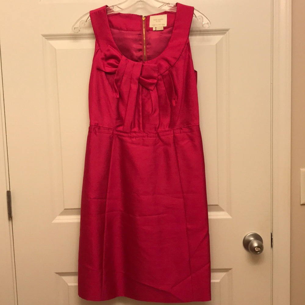 Kate Spade Silk Blend Bow dress Size 2
